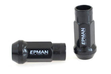 Wheel lug nuts Epman JDM M12x1,25 Black
