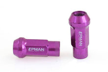 Wheel lug nuts Epman JDM M12x1,25 Purple