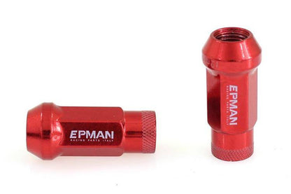 Wheel lug nuts Epman JDM M12x1,25 Red