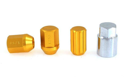 Wheel lug nuts Epman RS M12x1,25 Gold Locking