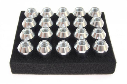 Wheel lug nuts JBR 50mm M12 x1,5 Silver