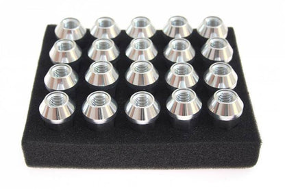Wheel lug nuts JBR 50mm M12 x1,5 Silver