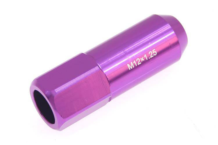 Radmuttern JBR 60mm M12 x1,25 Lila