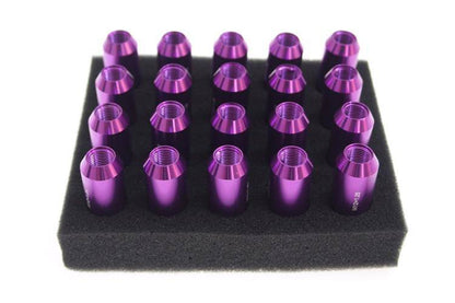 Radmuttern JBR 60mm M12 x1,25 Lila
