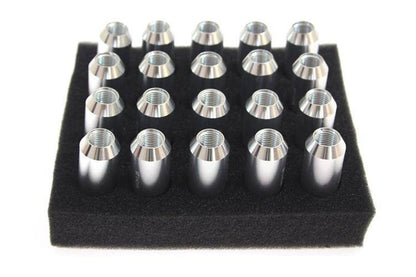 Wheel lug nuts JBR 60mm M12 x1,25 Silver