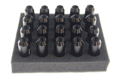 Wheel lug nuts JBR 60mm M12 x1,5 Black