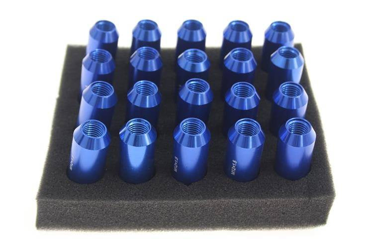 Wheel lug nuts JBR 60mm M12 x1,5 Blue