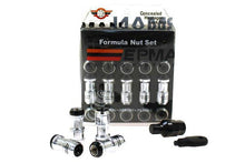 Wheel lug nut JDM Performance M12x1,25 Black Locking