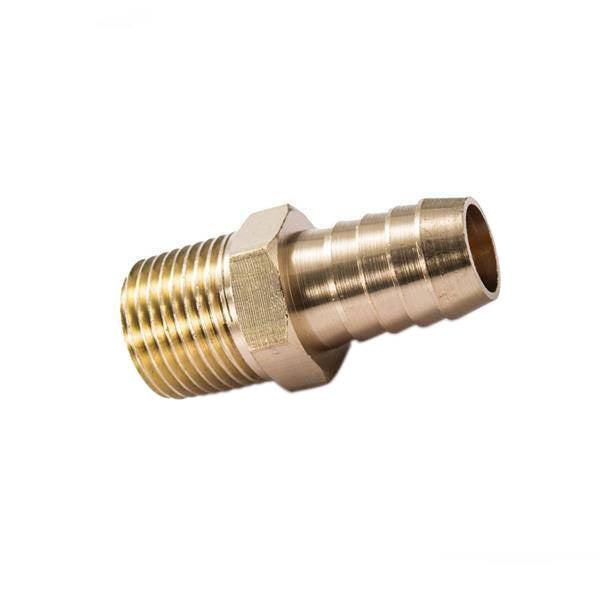 Nipple 1/2" to 16mm hose Brass