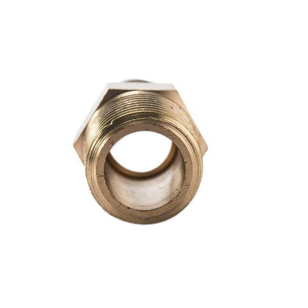 Nipple 1/2" to 16mm hose Brass