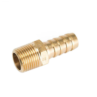 Nipple 3/8" to 12mm hose Brass