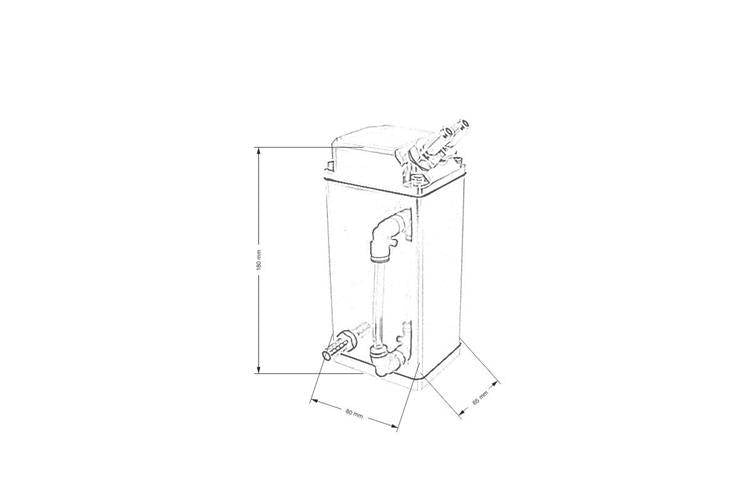 Oil catch tank CNR07