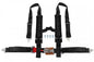 Racing seat belts 4p 2" Black - DTM