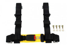 Racing seat belts 4p 2" Black - E4
