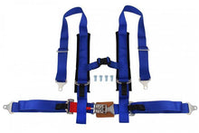 Racing seat belts 4p 2" Blue - Offroad