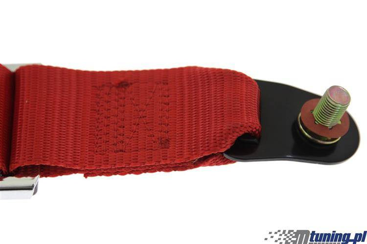 Racing seat belts 4p 3" Red - Pro Sport