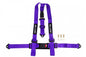 Renn-Sicherheitsgurte Slide 3p 2" Lila E4-Homologation
