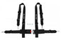 Racing seat belts Slide 4p 2" Black