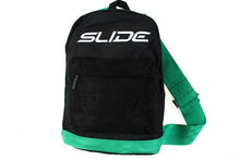 Rucksack-Schieber grüne Riemen