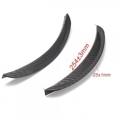 Universelle 10" Kotflügelverbreiterungen Carbon-Look