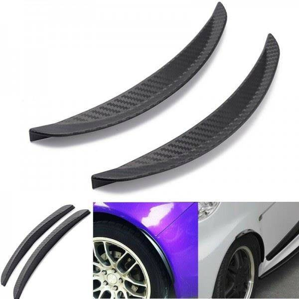 Universelle 10" Kotflügelverbreiterungen Carbon-Look