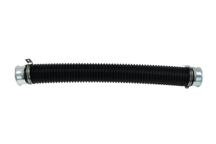 Air Intake Hose Power+ 77mm Silver