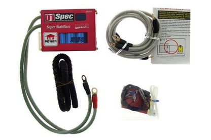 Voltage stabiliser D1Spec with display Red