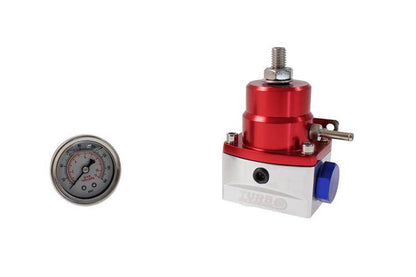 TurboWorks Benzindruckregler ByPass AN6 mit Manometer