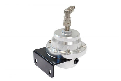 TurboWorks Benzindruckregler Racing AN6 mit Manometer Silber
