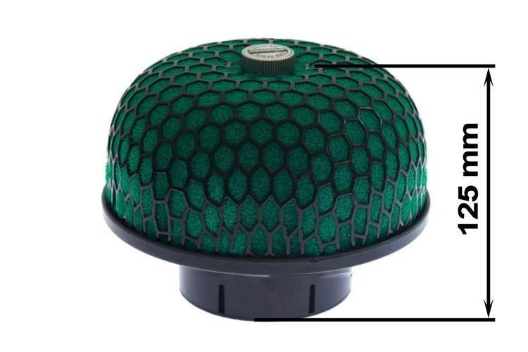 Simota Mushroom Luftfilter 60-77mm Grün JAUWS-245