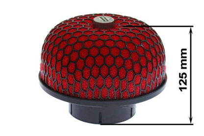 Simota Mushroom Air Filter 60-77mm Red JAUWS-245