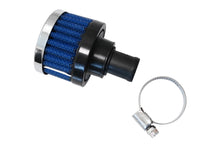 Simota Crankcase Breather Filter 12mm Blue