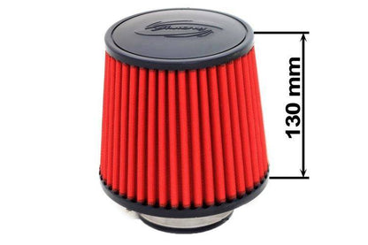 Simota Luftfilter H:130mm DIA:80-89mm JAU-X02101-05 Rot