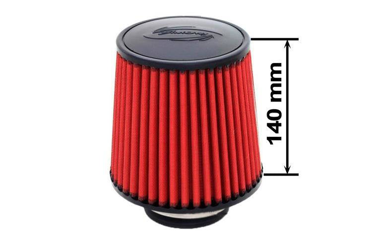 Simota Luftfilter H:140mm DIA:60-77mm JAU-X02101-06 Rot