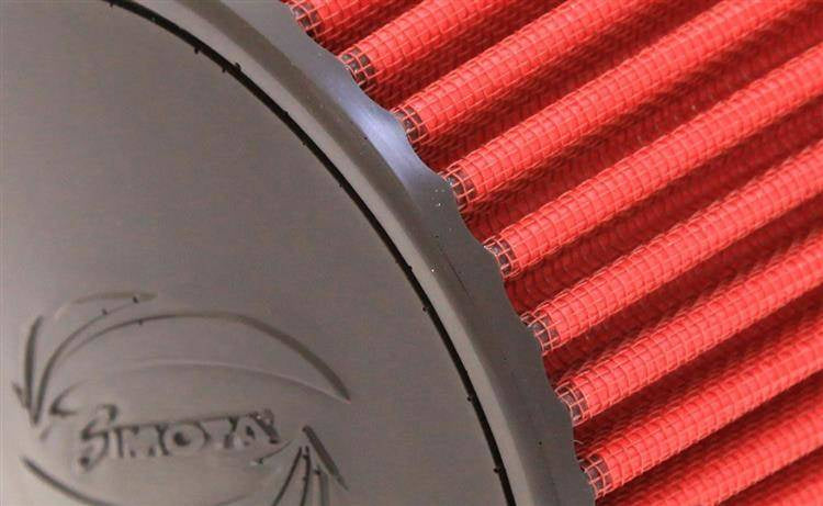 Simota Luftfilter H:140mm DIA:60-77mm JAU-X02101-06 Rot