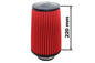 Simota Luftfilter H:220mm DIA:80-89mm JAU-X02101-15 Rot