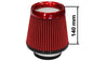 Simota Luftfilter H:130mm DIA:80-89mm JAU-X02105-05 Rot