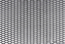 ABS mesh grill Honey Comb Black 120x40cm 21x6mm
