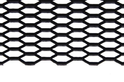 ABS-Maschengitter Wabenmuster Schwarz 120x40cm 21x6mm