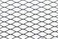 ALU mesh grill Diamond Black 120x20cm 12x7mm