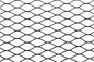 ALU mesh grill Diamond Black 120x40cm 12x7mm