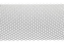 ALU mesh grill Diamond Black 120x40cm 12x7mm