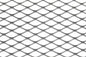 ALU mesh grill Diamond Silver 120x40cm 12x7mm