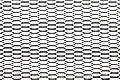 ALU mesh grill Honey Comb Black 120x20cm 21x6mm