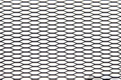 ALU-Maschengitter Wabenmuster Schwarz 120x40cm 21x6mm
