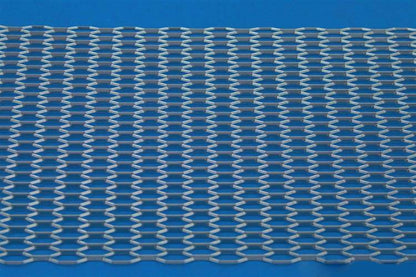 ALU mesh grill Honey Comb Silver 120x40cm 21x6mm