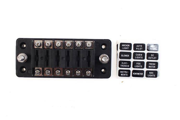 Fuse box 6 way - Type A