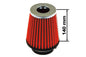 Simota Air Filter H:140mm DIA:60-77mm JAU-X12109-05 Red