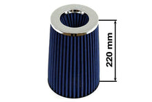 Simota Air Filter H:220mm DIA:84mm JAUWS-022A Blue