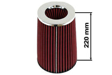 Simota Air Filter H:220mm DIA:84mm JAUWS-022A Red